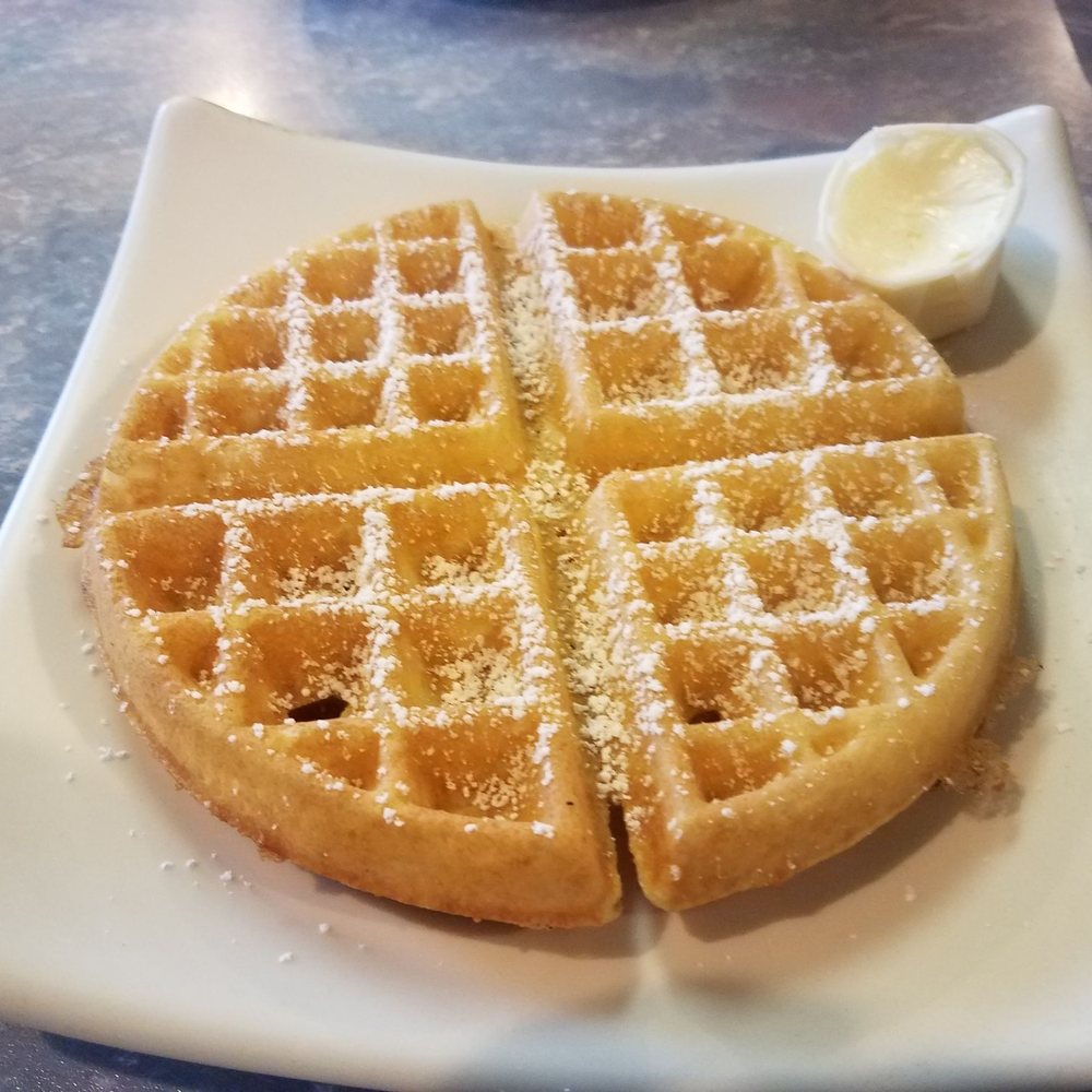 Yellow Mills Diner - Undercooked Belgian Waffle - Diners Near Me - Palmyra, New York Yellow Mills Diner - Undercooked Belgian Waffle - Diners Near Me - Palmyra, New York