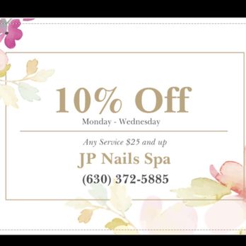 JP Nails - Pedicure/$22!! Pedicure-Nochip/$50 - Nail Salons Near Me - Carol Stream, Illinois JP Nails - Pedicure/$22!! Pedicure-Nochip/$50 - Nail Salons Near Me - Carol Stream, Illinois