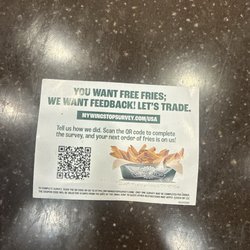 Wingstop - The free fry survey