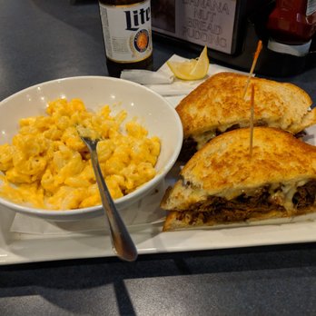 Dunwellz - 'lotta brisket and some candied jalapeno's on this 'brisket grilled cheese'. Good stuff. - Burgers Near Me - Mint Hill, North Carolina Dunwellz - 'lotta brisket and some candied jalapeno's on this 'brisket grilled cheese'. Good stuff. - Burgers Near Me - Mint Hill, North Carolina