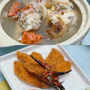 New LY Time Restaurant - King Crab Soup and King Crab tempura - Asian Fusion Near Me - New York, New York