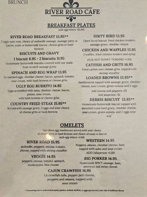 Menu photo 2 River Road Cafe Bluffton, SC Menu photo 2 River Road Cafe Bluffton, SC