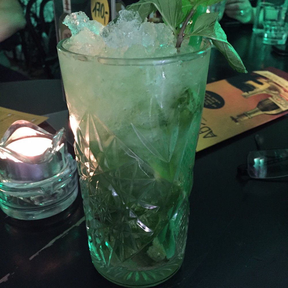 Absintherie - Absinthe mojito - Cocktail Bars Near Me - Prague, Puerto Rico Absintherie - Absinthe mojito - Cocktail Bars Near Me - Prague, Puerto Rico