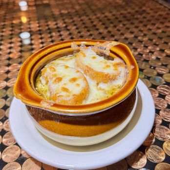 The Galloping Galette - Soupe à l'oignon (French onion soup) - Creperies Near Me - Dacula, Georgia