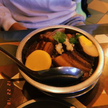 Half & Half Good Old Time - Pork belly rice bowl - Taiwanese Near Me - San Gabriel, California