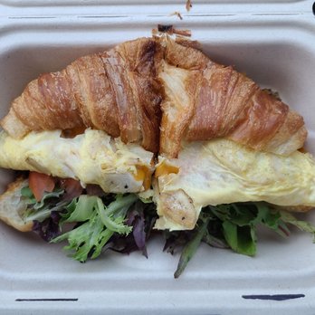 Sweet E's Cafe - Croissant sandwich with chicken - Cafes Near Me - Honolulu, Hawaii