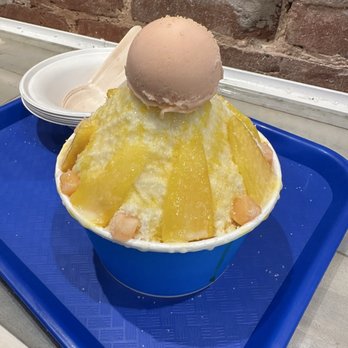 Mr Bingsoo - Mango bingsoo - Shaved Ice Near Me - Baltimore, Maryland