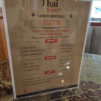 Thai Flavor - Lunch specials - Thai Near Me - Syracuse, New York