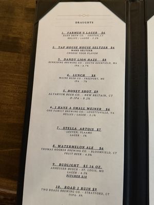 Menu photo 3 The Tap House Beacon Falls, CT Menu photo 3 The Tap House Beacon Falls, CT