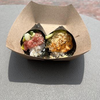 Mr. Tuna - Otoro & Spicy scallop and crab - Sushi Bars Near Me - Portland, Maine