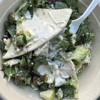 Simply Salad - Added dressing on top! - Salad Near Me - Long Beach, California