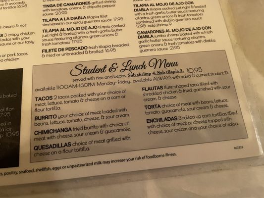 Menu photo 8 La Cantina Grill Chicago, IL Menu photo 8 La Cantina Grill Chicago, IL