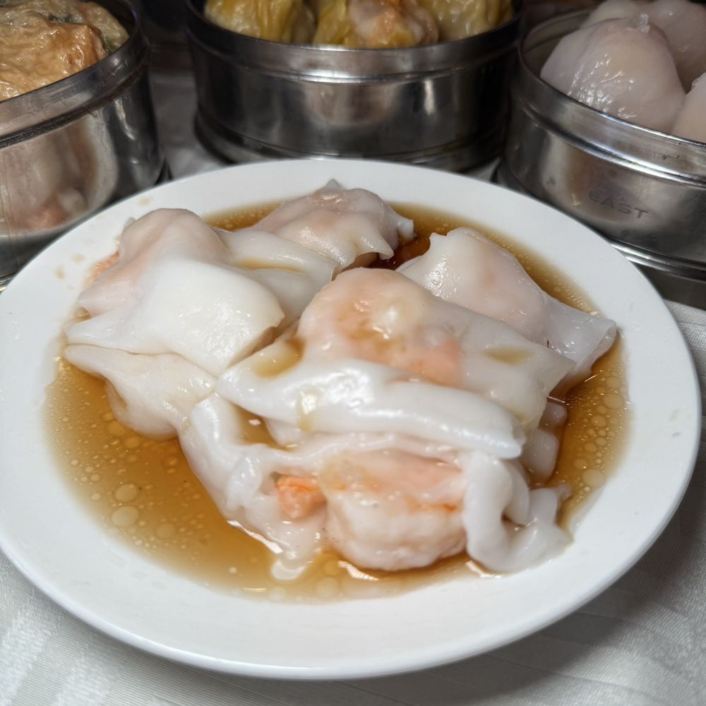 Capital Seafood Restaurant - Cheung Fun with Shrimp - Dim Sum Near Me - Monterey Park, California Capital Seafood Restaurant - Cheung Fun with Shrimp - Dim Sum Near Me - Monterey Park, California