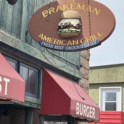 The Brakeman American Grill - Outside of the restaurant.