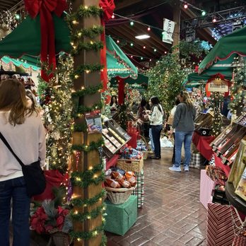 Biergarten at Old World - Christmas Market (Nov 2025) - German Near Me - Huntington Beach, California