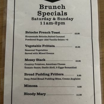 Mamma Eatery - Brunch Menu - Italian Near Me - Davis, California