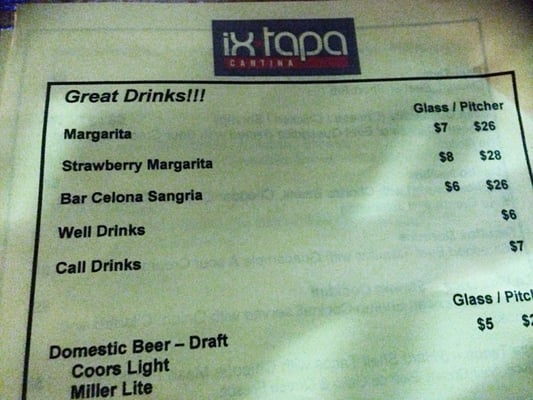 Menu photo 3 ixtapa Cantina Pasadena, CA Menu photo 3 ixtapa Cantina Pasadena, CA