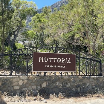 Huttopia Paradise Springs - Main gate - Resorts Near Me - Valyermo, California Huttopia Paradise Springs - Main gate - Resorts Near Me - Valyermo, California