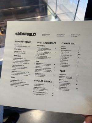 Menu photo 7 Breadbelly San Francisco, CA