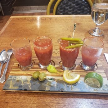 Petite Provence - Bloody Mary Flight! Yum - Bakeries Near Me - The Dalles, Oregon Petite Provence - Bloody Mary Flight! Yum - Bakeries Near Me - The Dalles, Oregon