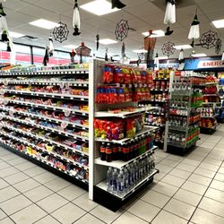 Casey's - Convenience Sales Area with Seasonal Decorations