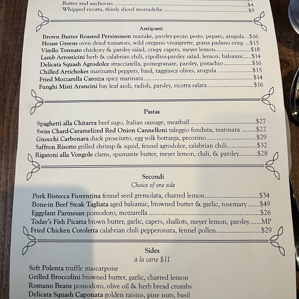 Ofena - Menu Nov 2023 - Italian Near Me - San Francisco, California Ofena - Menu Nov 2023 - Italian Near Me - San Francisco, California
