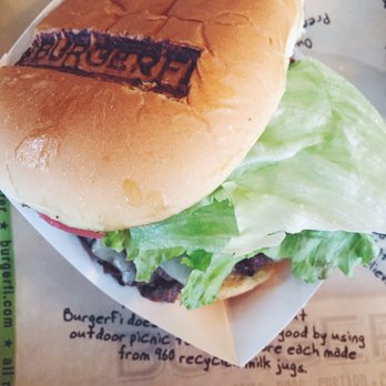 BurgerFi - CEO + Fried egg, lettuce, and tomato - Burgers Near Me - Northville, Michigan