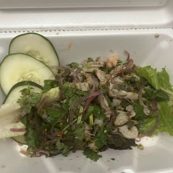 Niran's Kitchen - Laap Goong (Minced Shrimp), almost $20 - Laotian Near Me - Deerfield Beach, Florida Niran's Kitchen - Laap Goong (Minced Shrimp), almost $20 - Laotian Near Me - Deerfield Beach, Florida