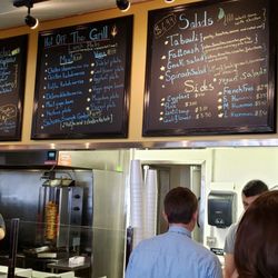 Sahara's Delight - Staff is hopping today as the lunch crowd rolls in.