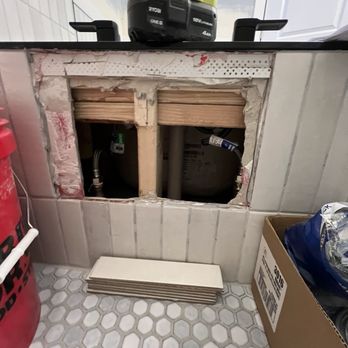 Renovate Me - Fixed their mistake with cheap flex hose after cutting our copper pipes out without telling us. - General Contractors Near Me