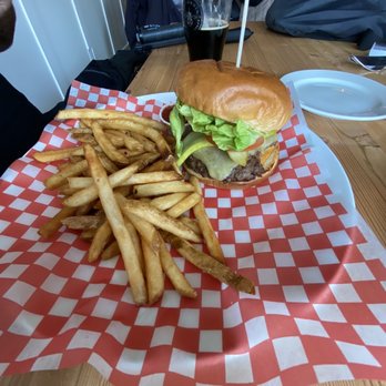Britannia Ladner - Grass Fed Beef Burger - Brewpubs Near Me - Delta, British Columbia