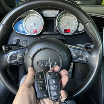 Key MD - Made a spare key for this 2008 Audi R8 - Keys & Locksmiths Near Me - Santa Clarita, California Key MD - Made a spare key for this 2008 Audi R8 - Keys & Locksmiths Near Me - Santa Clarita, California