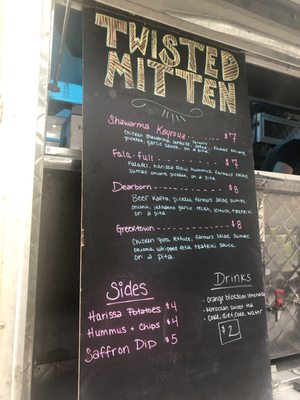 Menu photo 1 Twisted Mitten Detroit, MI