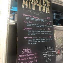Twisted Mitten - Menu (9/6/19)