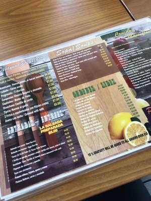 Menu photo 2 Adelitas Cafe Miami, FL
