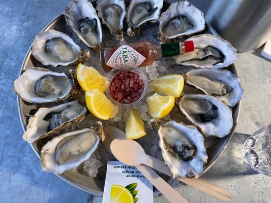 Photo of The Oystermen Seafood Bar & Kitchen - London, XGL, GB. Local oysters