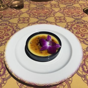 Le Petit Chef - Coconut crème brûlée - Dinner Theater Near Me - Honolulu, Hawaii