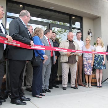 Foyt Wine Vault - Ribbon cutting at the opening of the Foyt Wine Vault. - Wine Bars Near Me - Indianapolis, Indiana