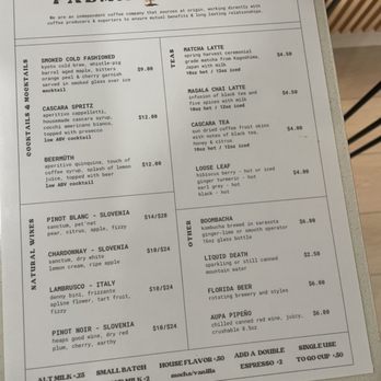 Palma Coffee - Coffee & Tea Near Me - Sarasota, Florida