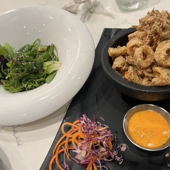 Thai Samurai - Seaweed Salad and Fried Calamari - Thai Near Me - Mount Juliet, Tennessee Thai Samurai - Seaweed Salad and Fried Calamari - Thai Near Me - Mount Juliet, Tennessee