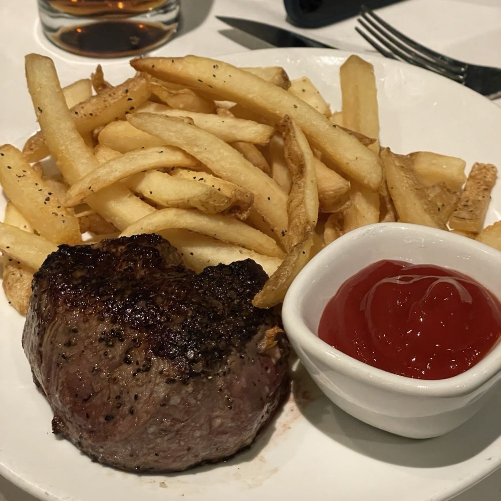 Fleming’s Prime Steakhouse & Wine Bar - Kids filet mignon with fries - Wine Bars Near Me - Plano, Texas Fleming’s Prime Steakhouse & Wine Bar - Kids filet mignon with fries - Wine Bars Near Me - Plano, Texas
