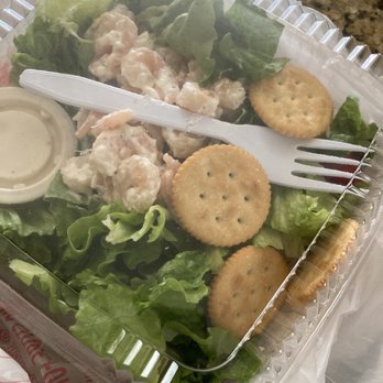 Golden Croissant - Last week....same salad.  Much different. - Bakeries Near Me - Nederland, Texas