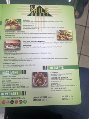 Menu photo 2 Green Chile House North Salt Lake, UT
