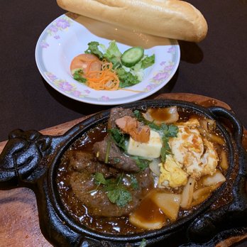 Pho Saigon 1 - Number 12: Bo Ne (Saigon Stand Back Steak) with bread or rice. - Vietnamese Near Me - Chatsworth, California Pho Saigon 1 - Number 12: Bo Ne (Saigon Stand Back Steak) with bread or rice. - Vietnamese Near Me - Chatsworth, California