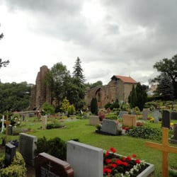 Sankt Nikolai Friedhof und Kirchruine