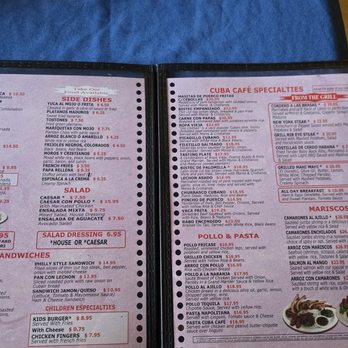 Cuba Café Restaurant - Menu - Cuban Near Me - Las Vegas, Nevada Cuba Café Restaurant - Menu - Cuban Near Me - Las Vegas, Nevada