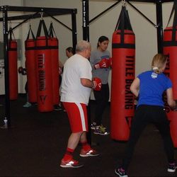 2 Tone Boxing Club - Evan teaching a Saturday class