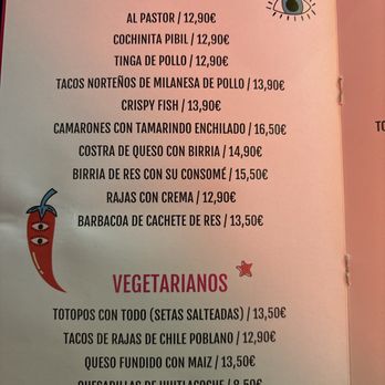 Gracias Padre - Tacos - Mexican Near Me - Madrid, M