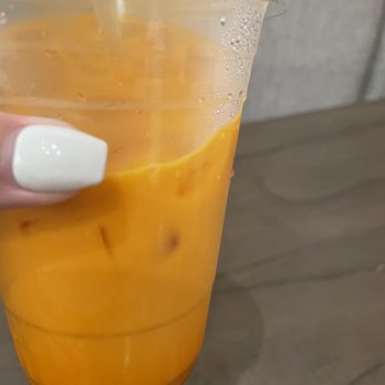Kin'd - Thai Iced Tea. So good. - Thai Near Me - Fresh Meadows, New York