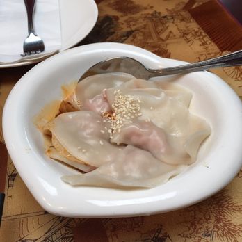 Truly Sichuan - Steamed pork dumplings in Sichuan pepper sauce ($6.95) They taste better than they look! - Szechuan Near Me - Ridgewood, New Jersey